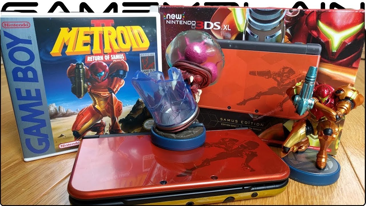 Samus Returns US Special Edition + New 3DS XL Unboxing