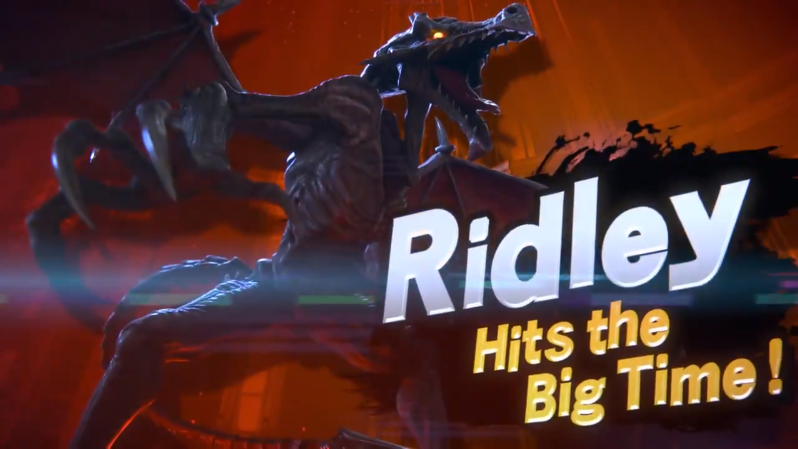RIDLEY CONFIRMED FOR SUPER SMASH BROS. ULTIMATE!!!!!!