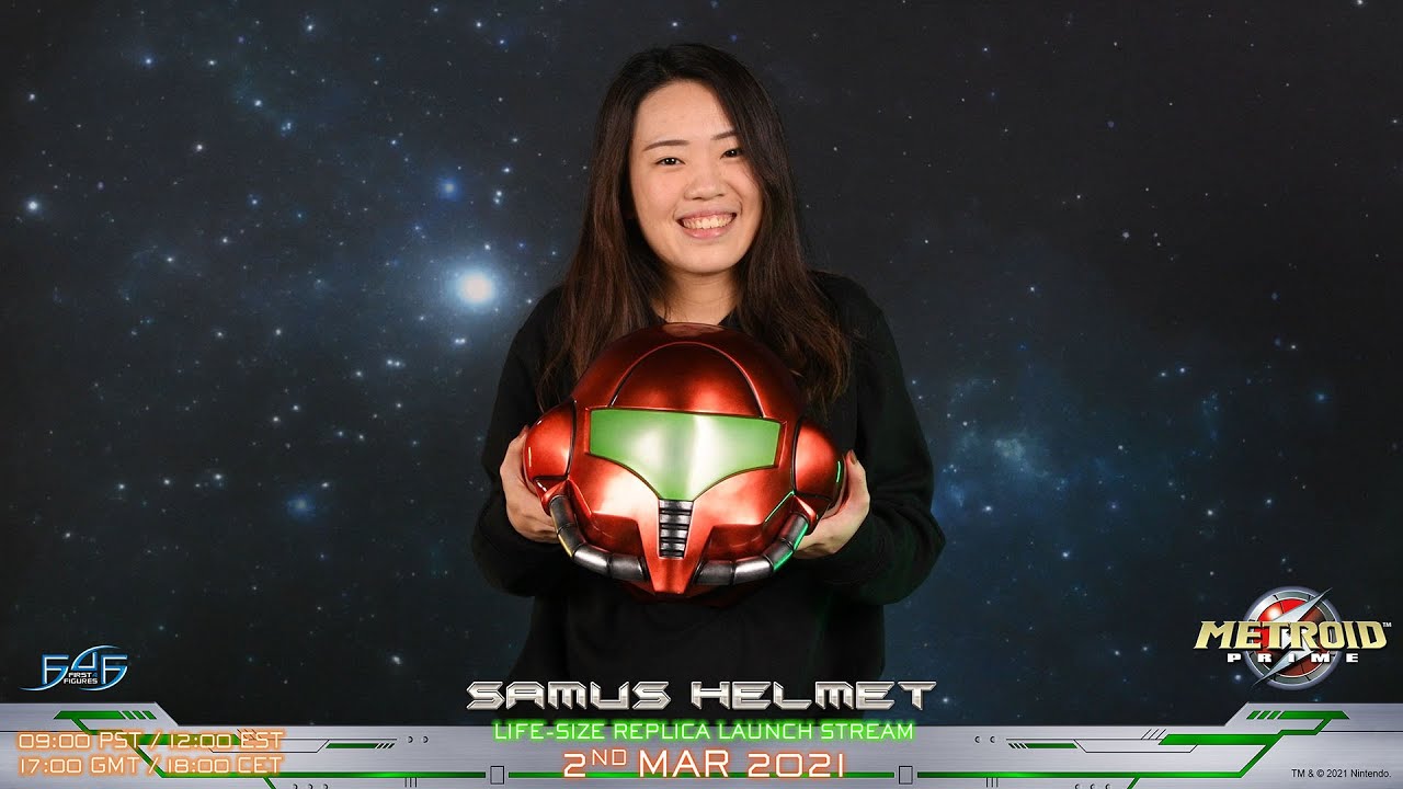 Samus Helmet statue coming from First 4 Figures