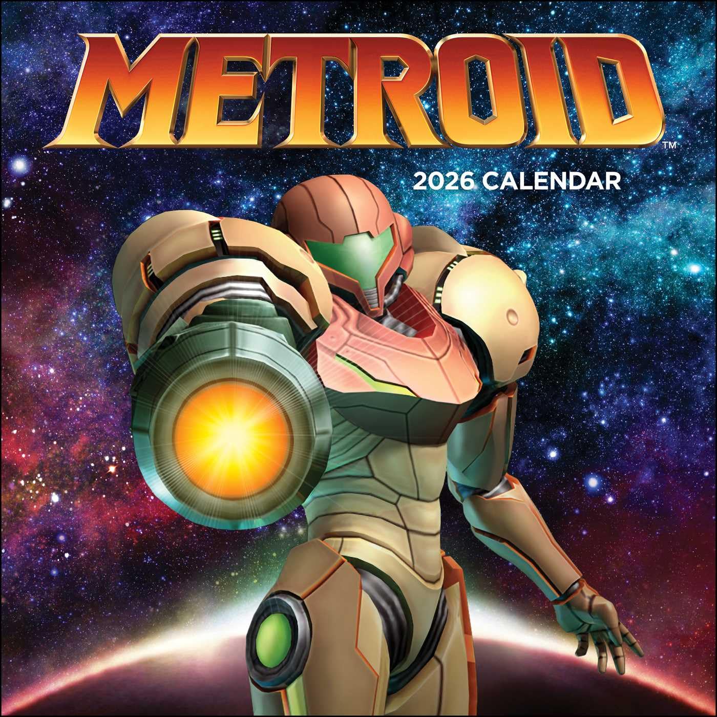 Metroid 2026 Wall Calendar now for sale